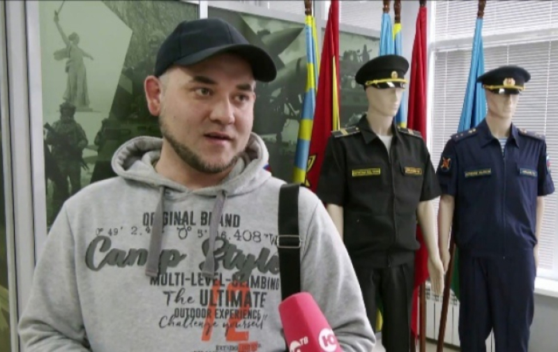 Центр патриотов Ханты-Мансийска встречает желающих встать на защиту Отечества.