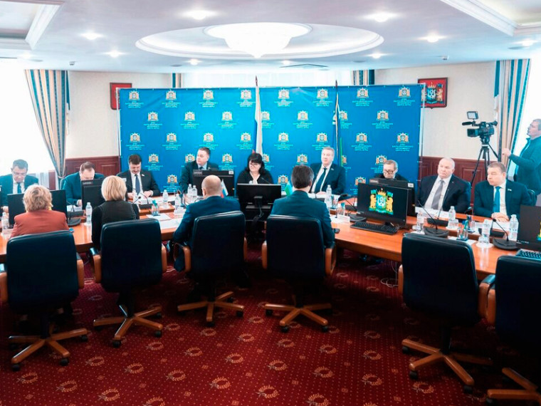На заседании Думы. На заседании Думы.