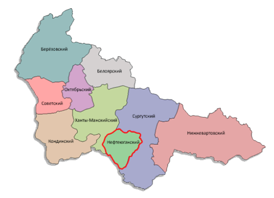Нефтеюганск районы города. Карта районов ХМАО. Карта районов Ханты Мансийского автономного округа. Административные границы ХМАО. Карта ХМАО С городами.